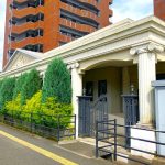 高級感のあるエントランス入口(外観)