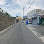 広い間口の平坦地(外観)